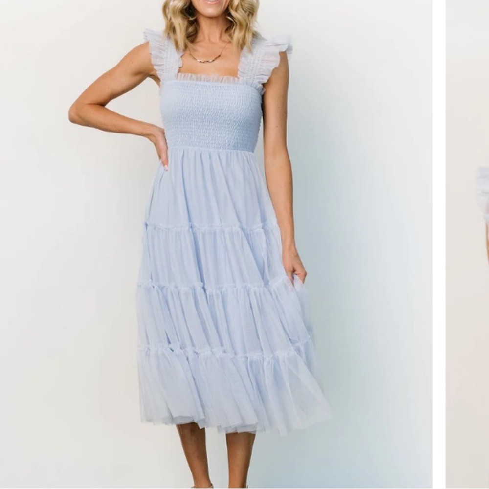 🆕 NWT Baltic Born Emma Smocked Tulle Dress